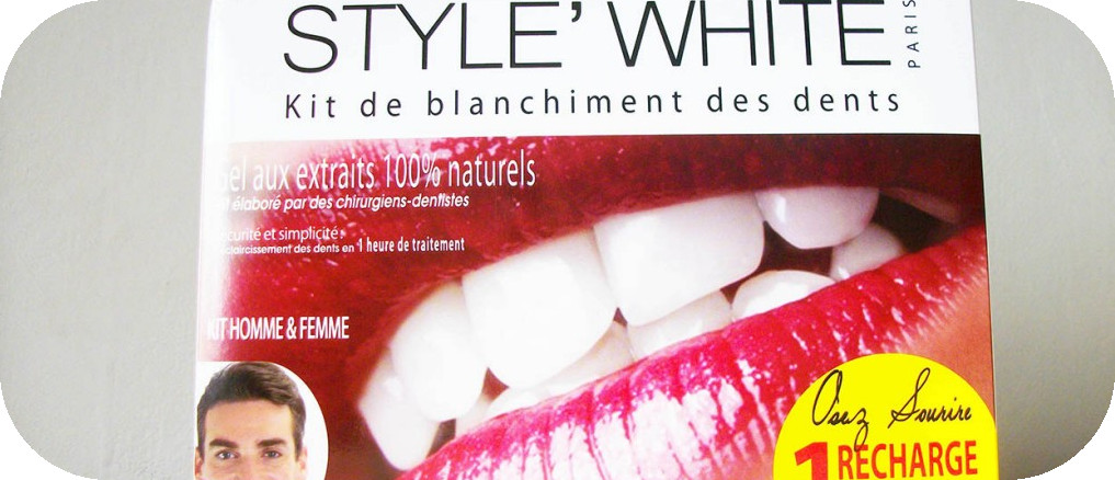 kit de blanchiment pour les dents style white beautyandclic