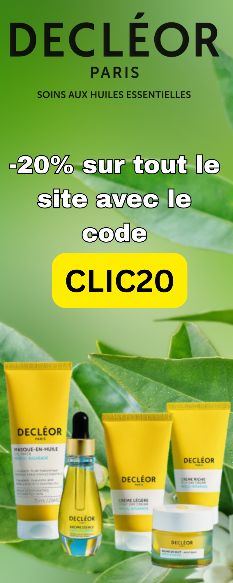 Néroli bigarade avis de Decléor