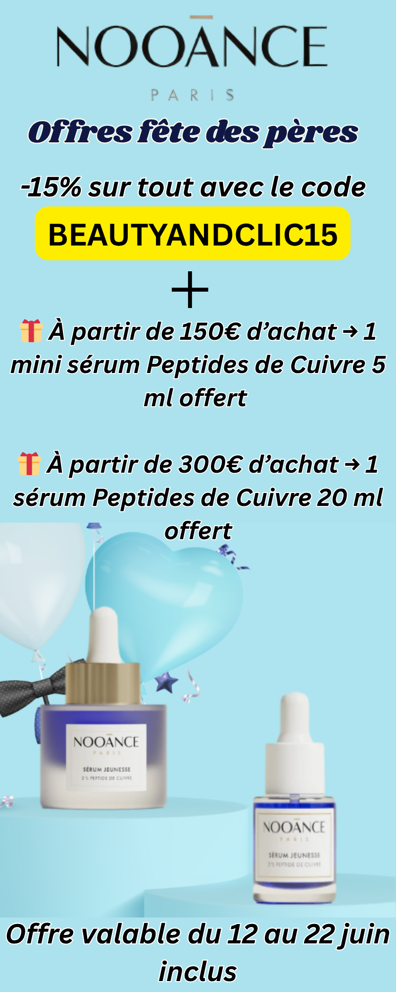 offre fête des pères Nooance