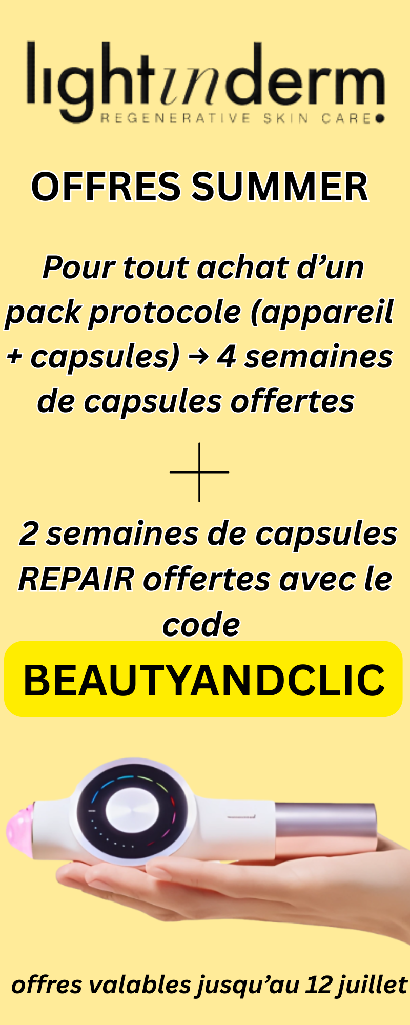 code promo Lightinderm