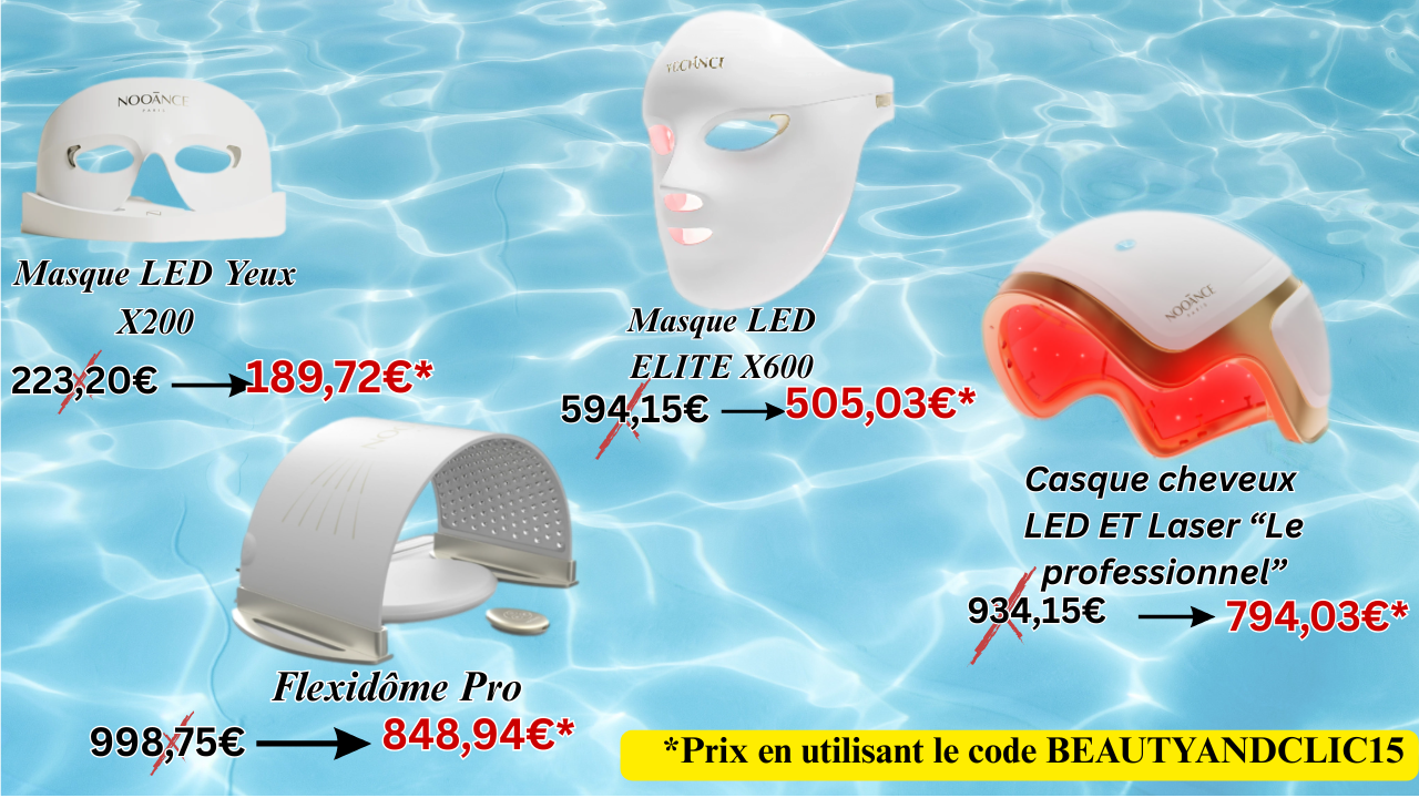 Offre d'été beauty tech Nooance