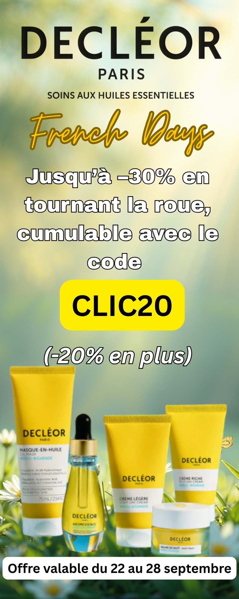code promo Decléor