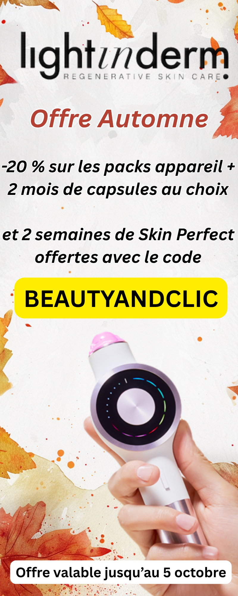 code promo Lightinderm